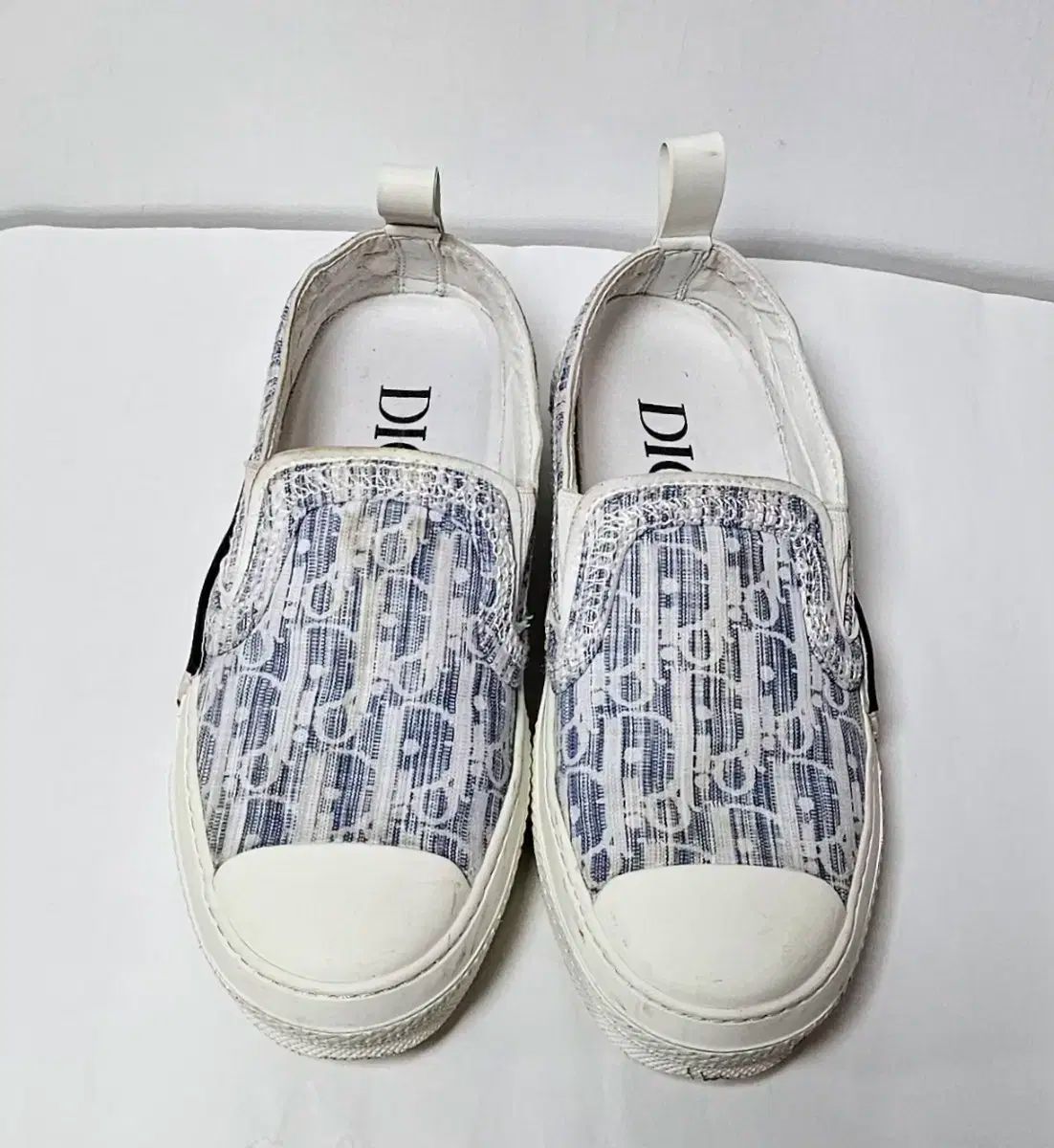 DIOR ディオール オブリーク デニム スリッポン 38 サイズ 245 250