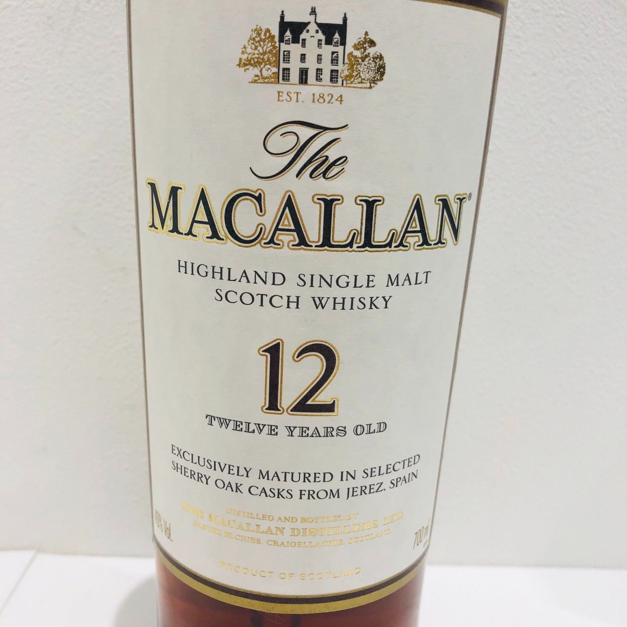 ▽The MACALLAN マッカラン 12年 シェリーオークカスク 700ml 40
