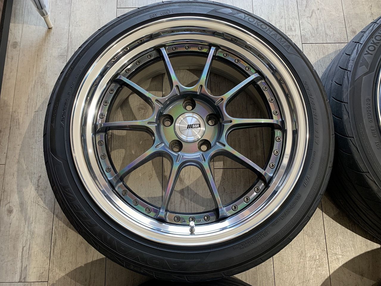 2507042SSR 【2507042】SSR SP5 19インチ 8.5J +43 9.5J +47 PCD114.3