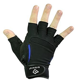 Bionic手袋???The合成ReliefGrip SRG Fitness Gloves W|特許取得済みAnatomicalリリーフパッドシステム ペア M