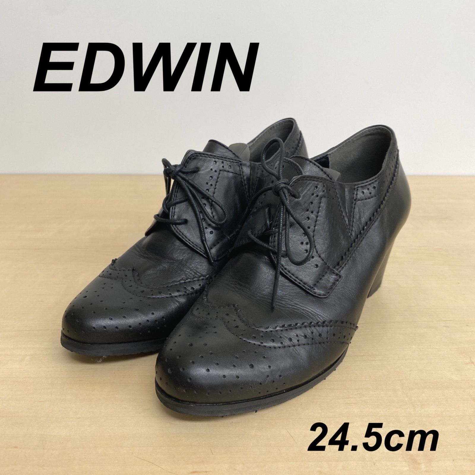 EDWIN ショートブーツ 24.5cm - ブーツ