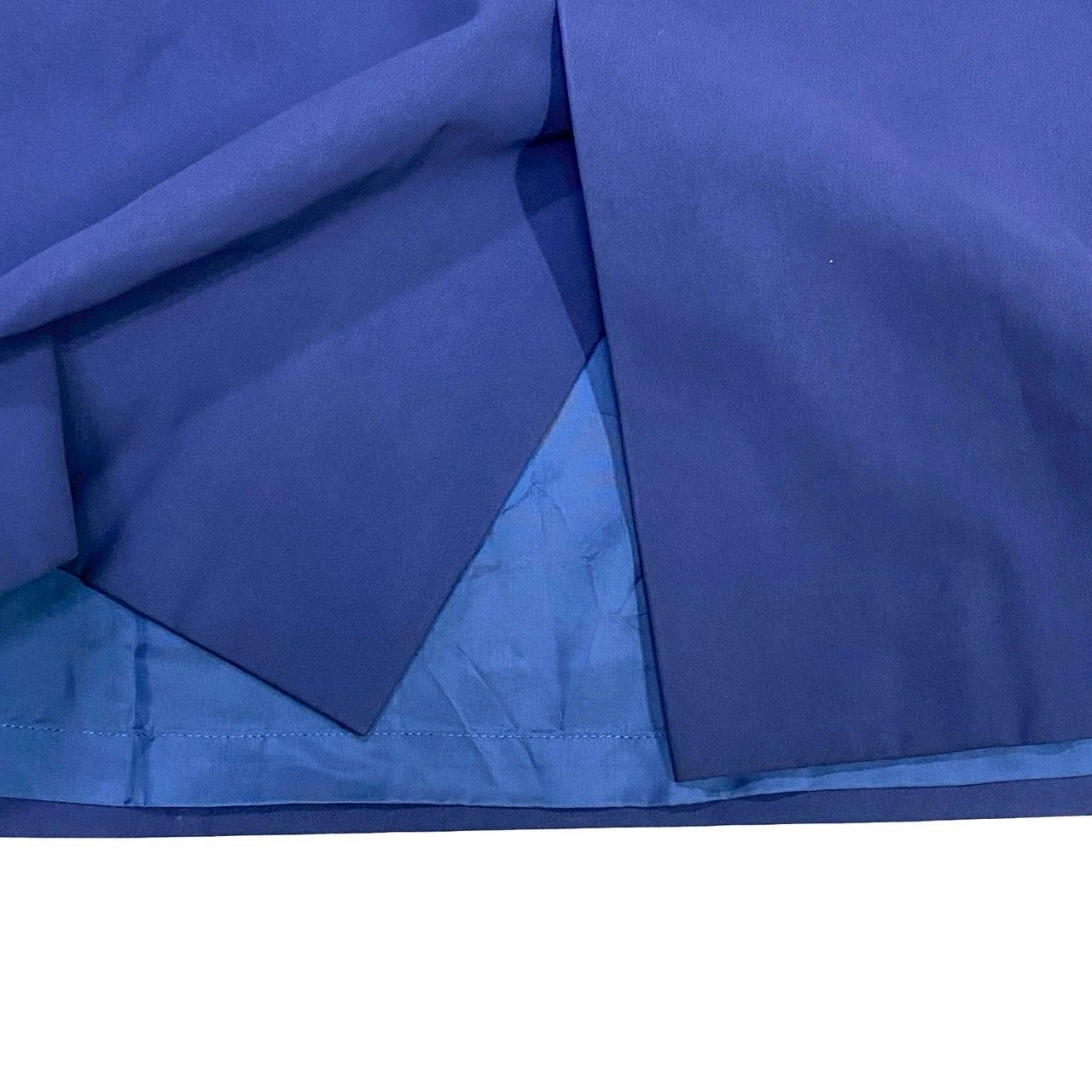 ご購入はこちらから。 Christian Dior クリスチャンディオール ヴィンテージ フェイクレザー タイトスカート Lサイズ レディース ブルー 098-2 絶対にあなたの一番選択！