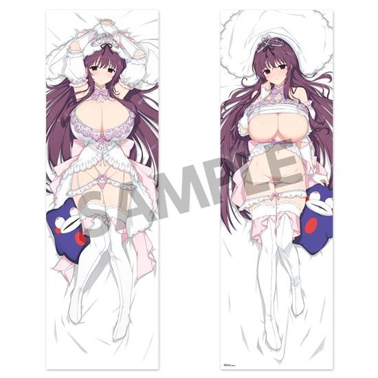 HS 再販 閃乱カグラ 抱き枕カバー 紫 ウェディング ver.