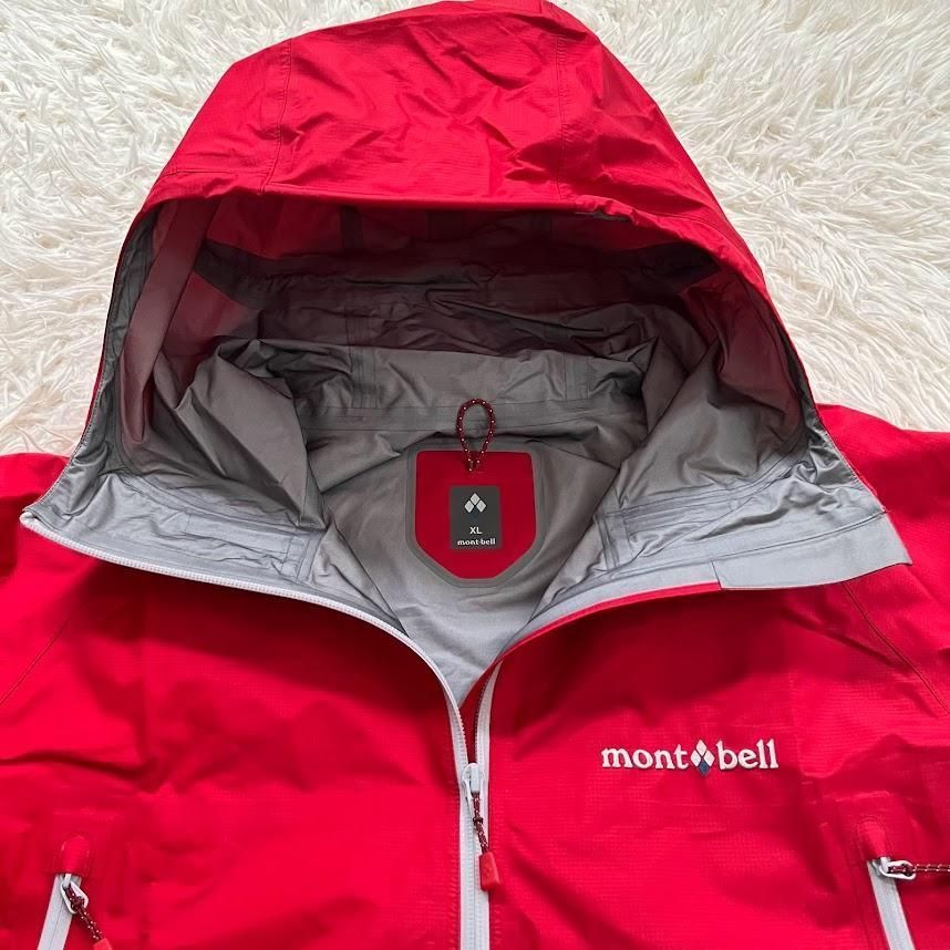 1128531 mont-bell モンベル ストームクルーザージャケット XL レッド  