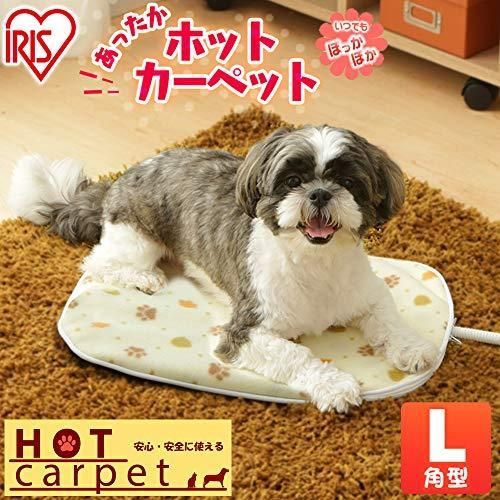 アイリスオーヤマ イヌ ホットカーペット 角型 ペット用 L サイズ