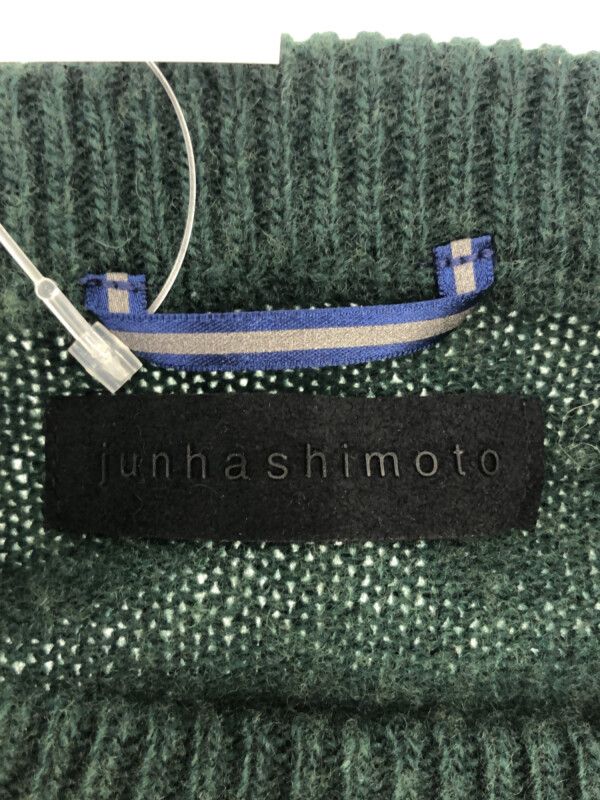 junhashimoto ジュンハシモト 23AW 7GG CREW NECK KNIT ウールニット