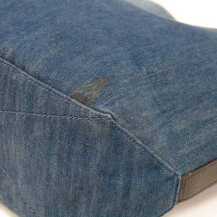 コーチ COACH ロゴ デニム トート デニム (キャンバス) / レザー 91131