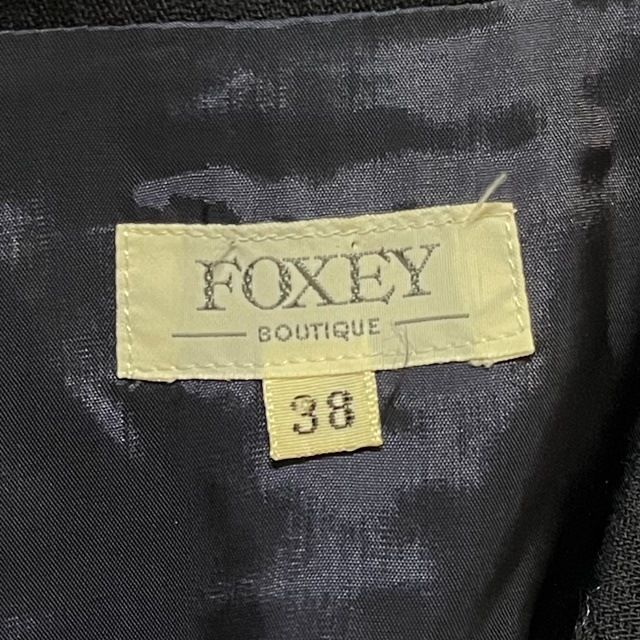 FOXEY(フォクシー) ジャケット サイズ38 M レディース美品 - ダーク 