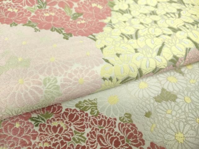 平和屋着物○六通柄袋帯 唐織 花尽くし 正絹 逸品 DAAQ2691ps - メルカリ