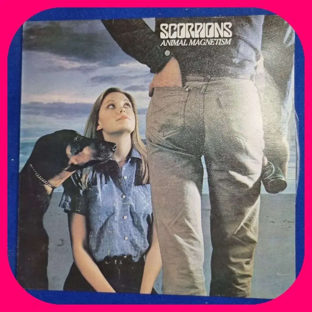 ⚫️スコーピオンズ/電獣 SCORPIONS 電獣 ANIMAL MAGNETISM LP 日本盤