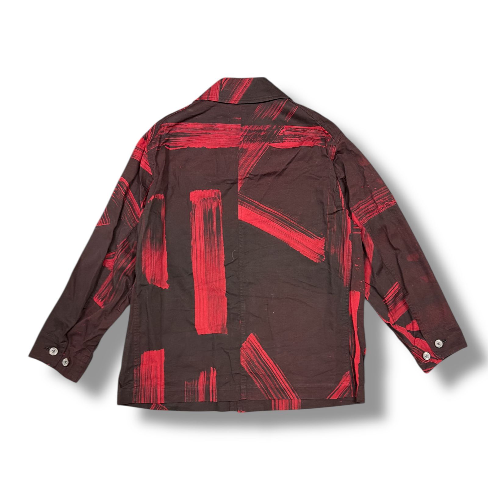 参考上代61600円 YOKE 24AW Coverall Jacket カバーオールジャケット 総柄 ヨーク YK24FW0756B 99213A4