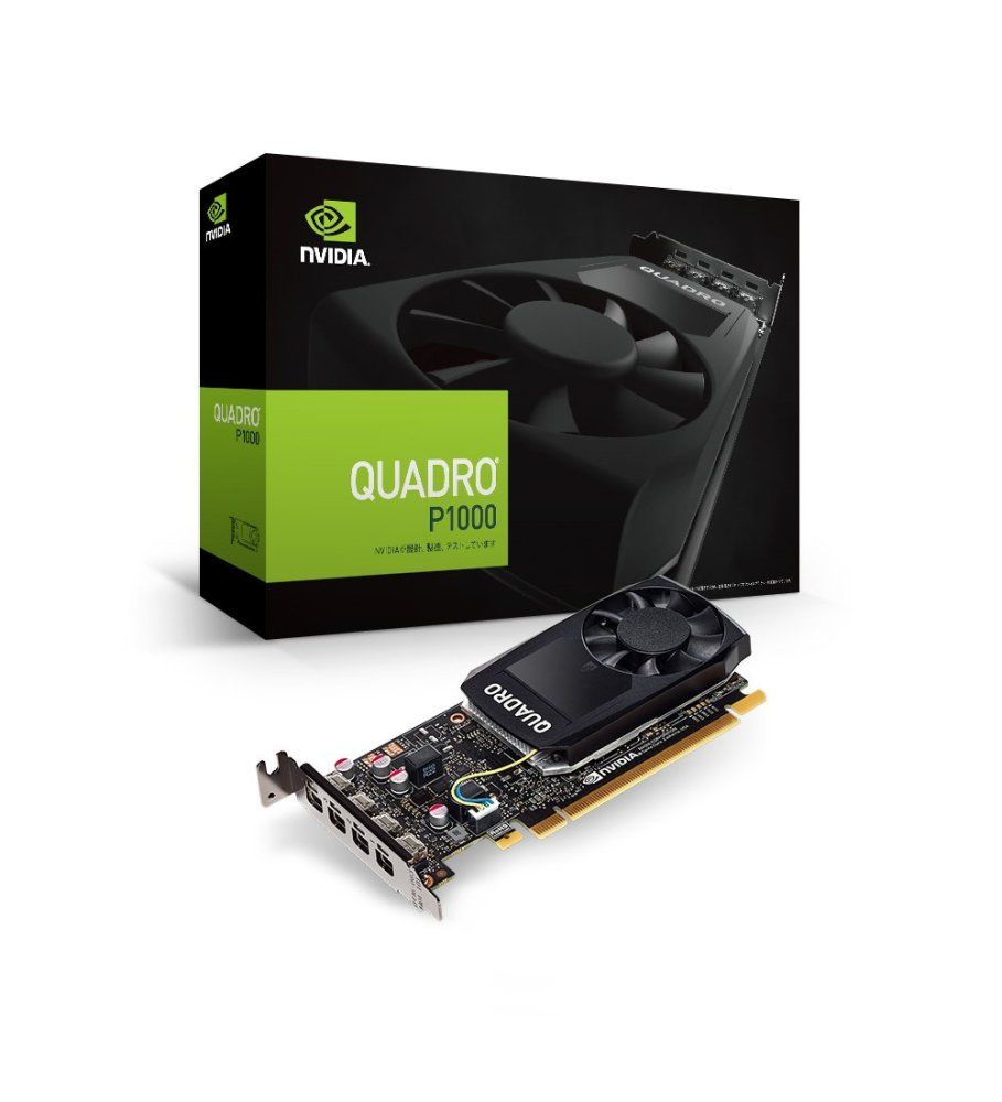 ELSA NVIDIA Quadro P1000 グラフィックスボード VD6270 EQP1000-4GER