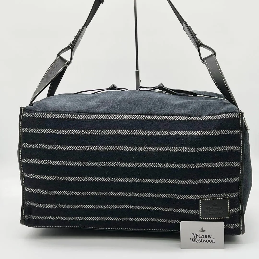 ヴィヴィアンウエストウッド ミニボストンバッグ オーブ ブラック