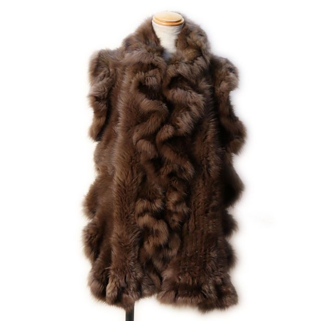 楽天市場】【5%offクーポン】ロシアン セーブル 編みこみ フリル