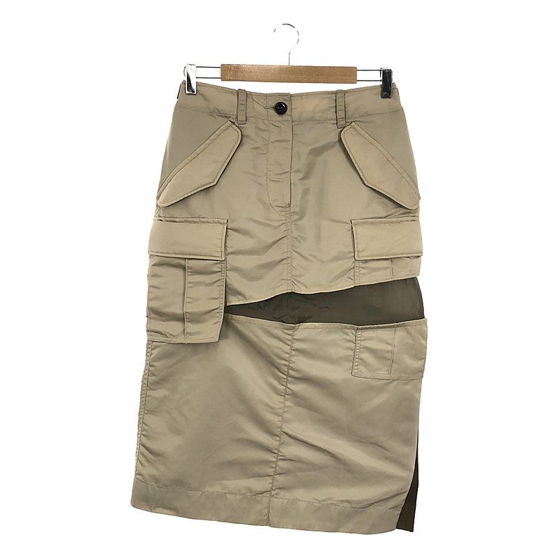 sacai / サカイ | 2022SS | Nylon Twill Skirt ナイロン ツイル
