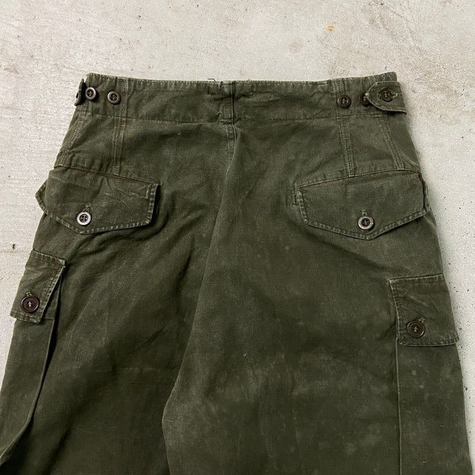 オランダ軍 ダブルフェイス カーゴパンツ ユーロミリタリーパンツ メンズW31相当 オランダ軍 ダブルフェイス カーゴパンツ ユーロミリタリー