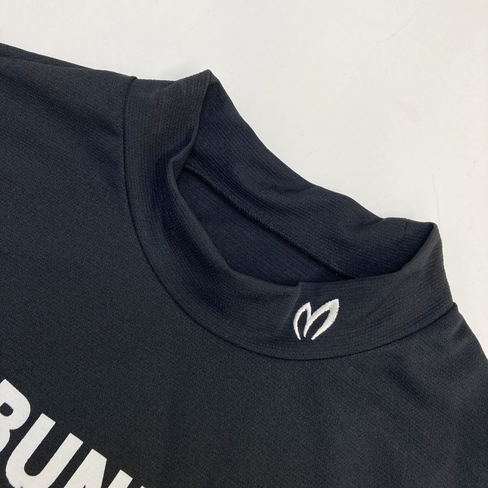 PEARLY GATES 原英莉花モデル ハイネックシャツ ブラック サイズ4