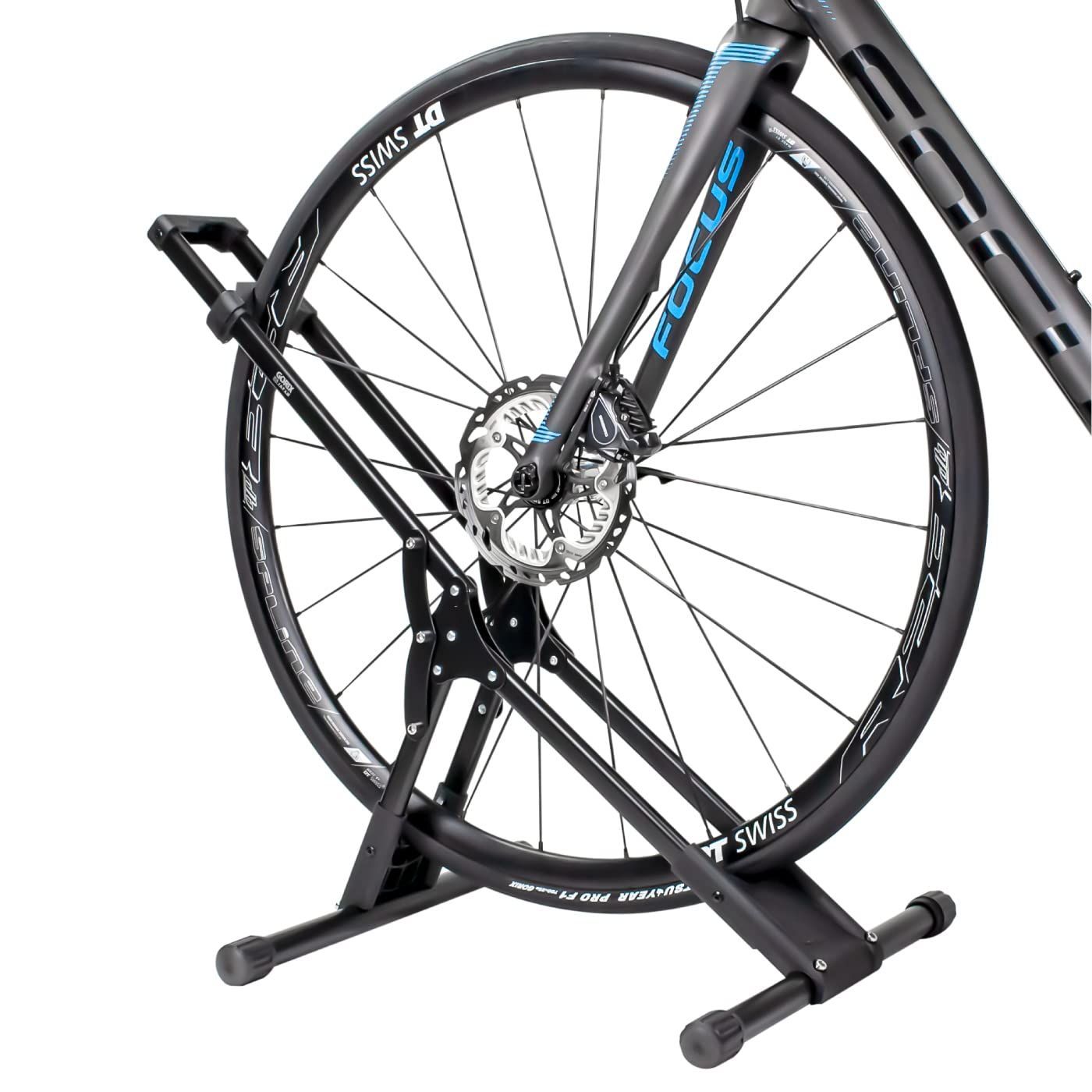 【人気商品】GORIX(ゴリックス) 自転車 スタンド 横置き 自転車スタンド ロードバイク 倒れない 1台用 スライド調整 折りたたみスタンド 可変 安定 頑丈 サイクルスタンド 20-29インチ (GX-023V) 