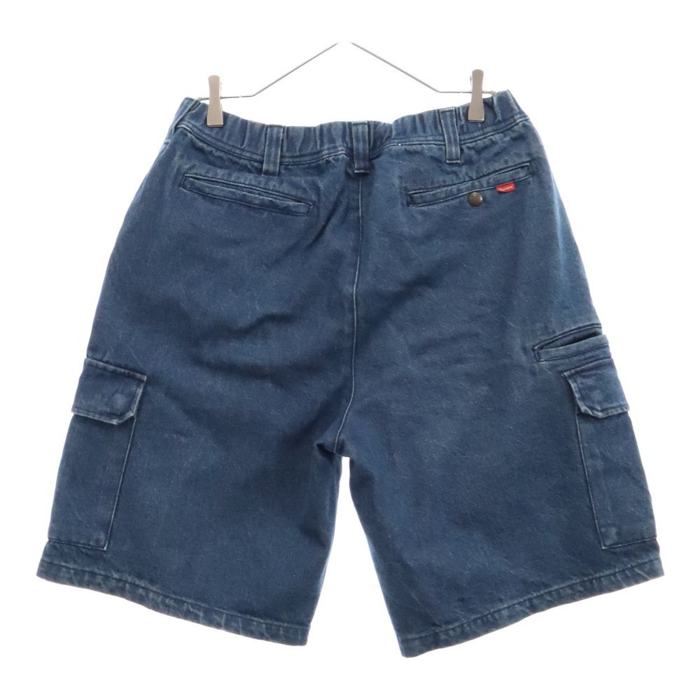 SUPREME (シュプリーム) 22SS Cargo Work Short Denim カーゴワークデニムショーツ ショートパンツ インディゴ