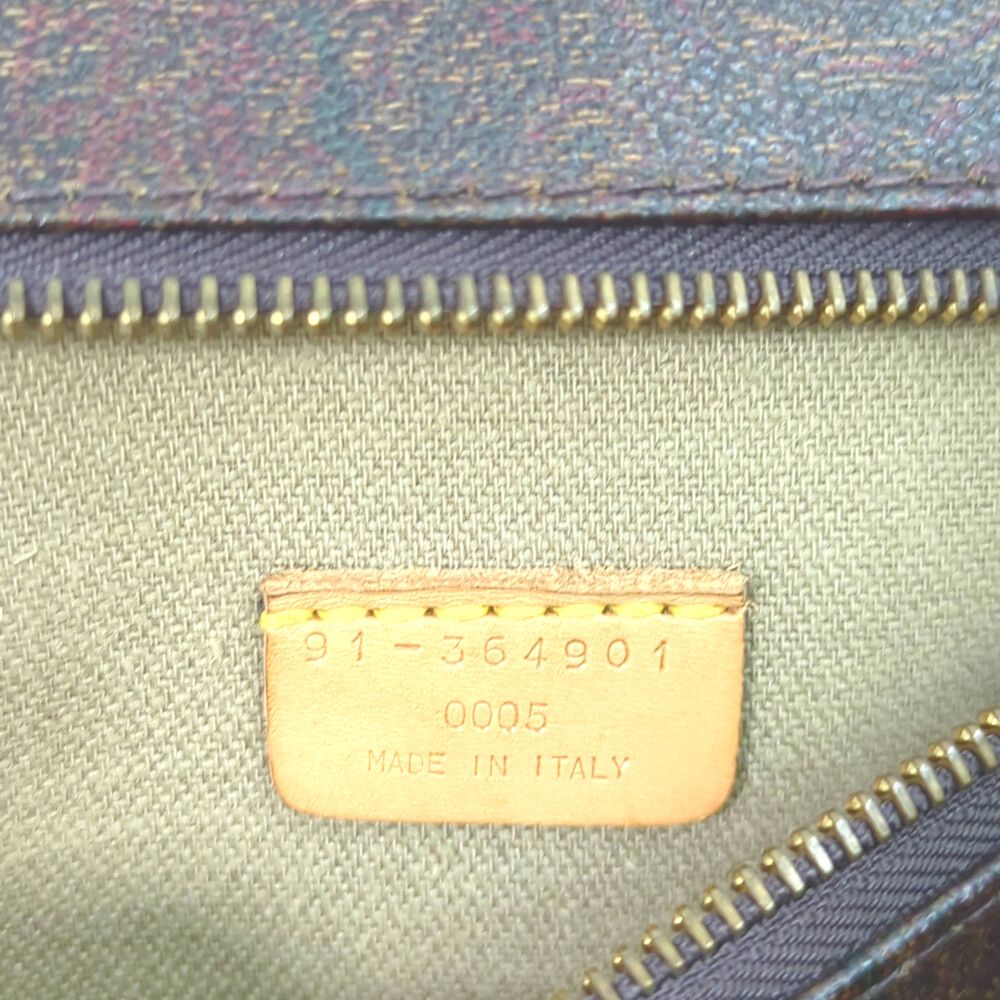 ETRO エトロ コーティングレザー ペイズリー柄 総柄 ボストン