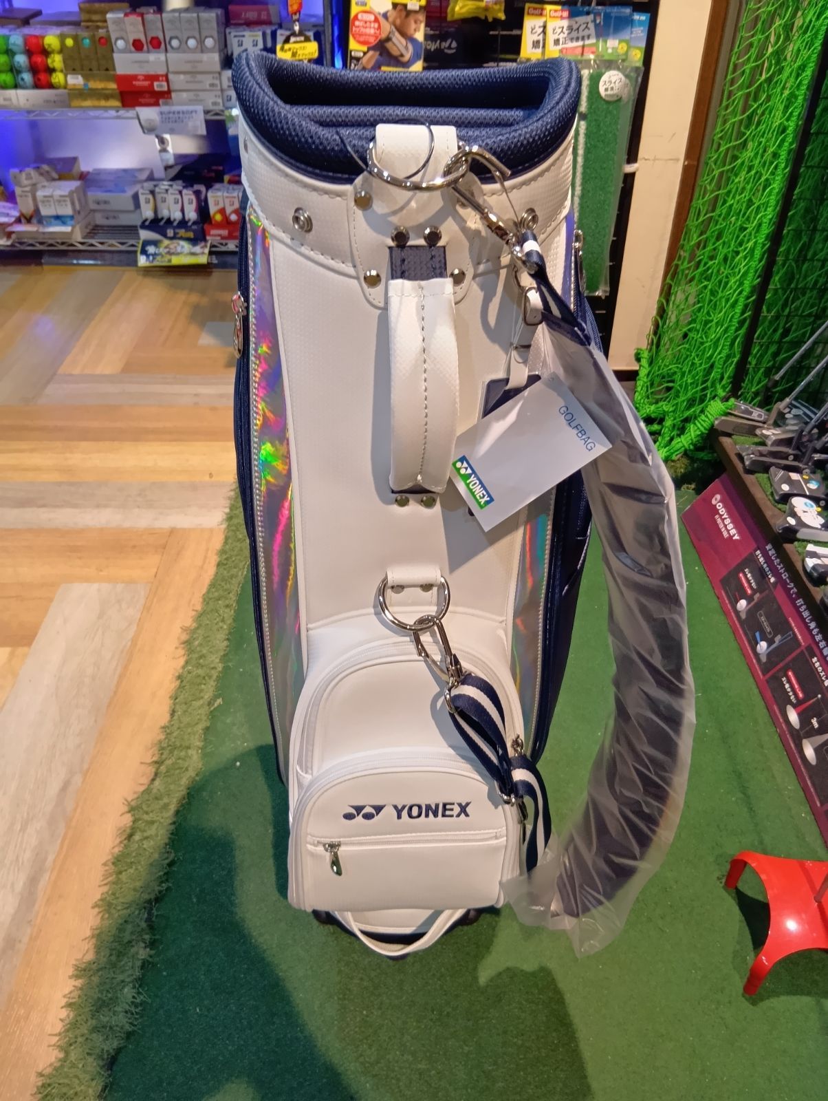 新品未使用】ヨネックス キャスター付きキャディバッグ CB-5853F