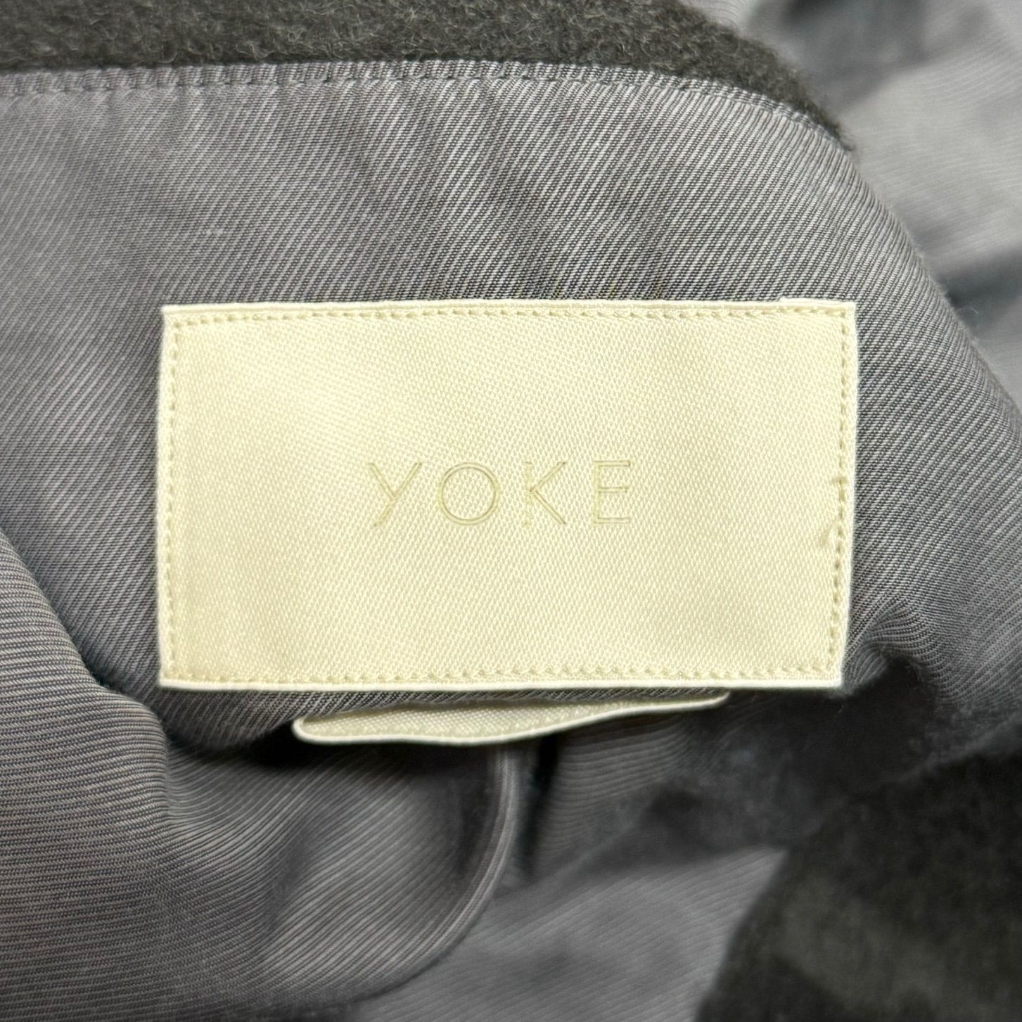 定価107800円 新品 YOKE 22AW COTTON YAK STAND COLLAR COAT コットン 