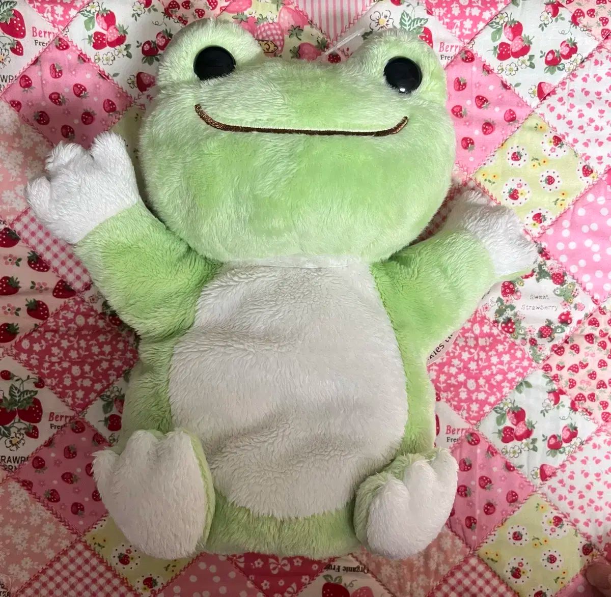 カエル 漬物 ハンドパペット 人形