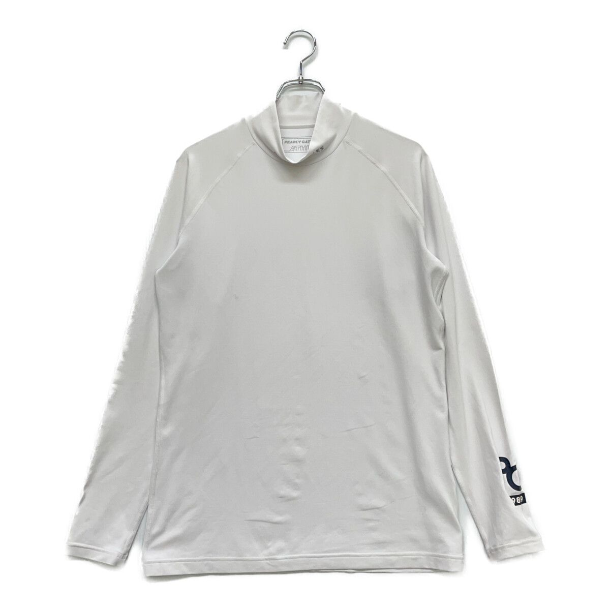 PEARY GATES ハイネック長袖インナーシャツ ホワイト Amazon.co.jp: [パーリーゲイツ] メンズ 長袖 ハイネックシャツ