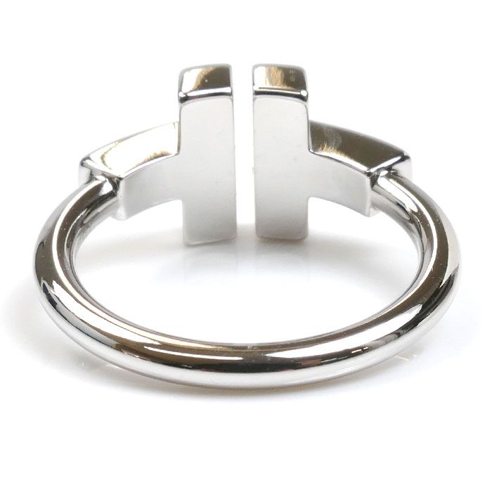 TIFFANY&Co. ティファニー K18WG ホワイトゴールド Tワイヤー  