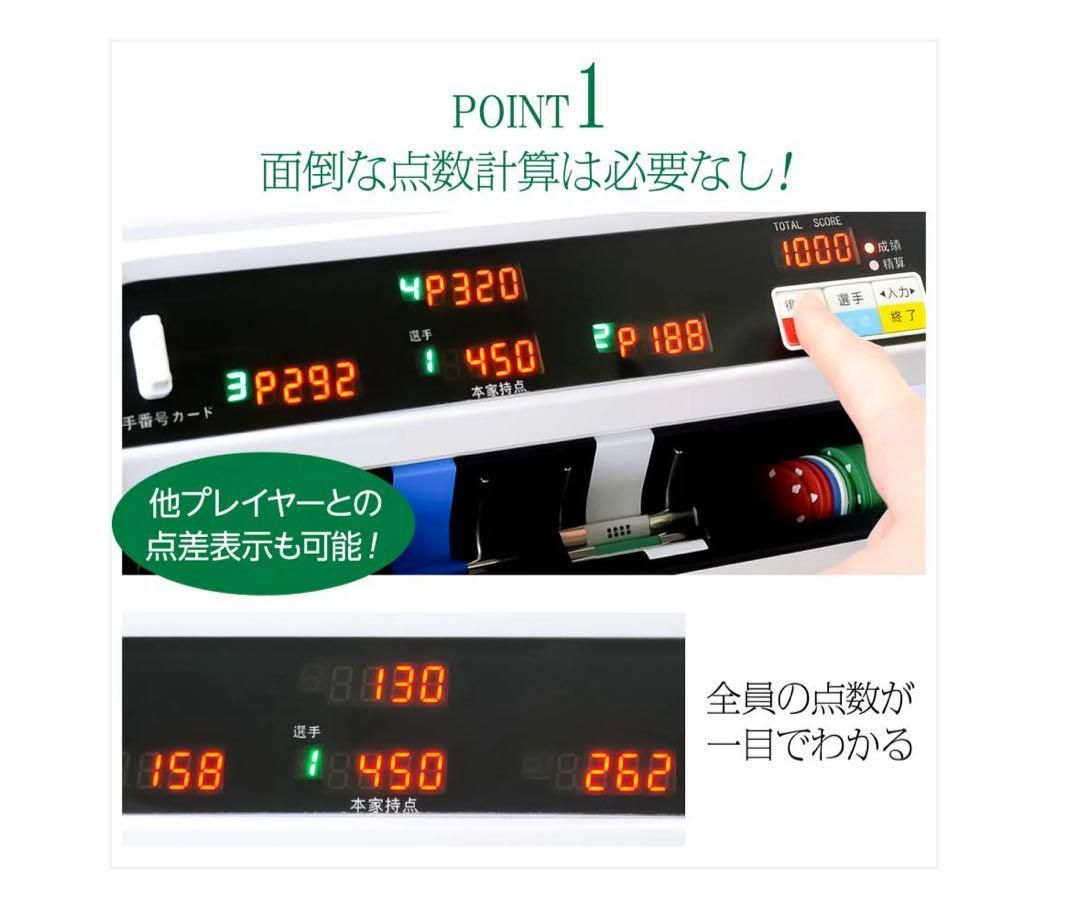 点数表示 麻雀卓