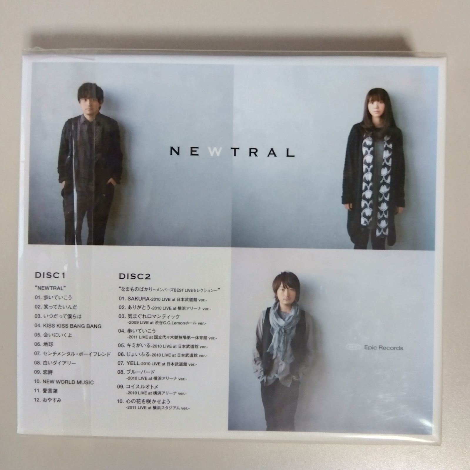 CD】いきものがかり【NEWTRAL】【初回生産限定盤】【新品 未開封 