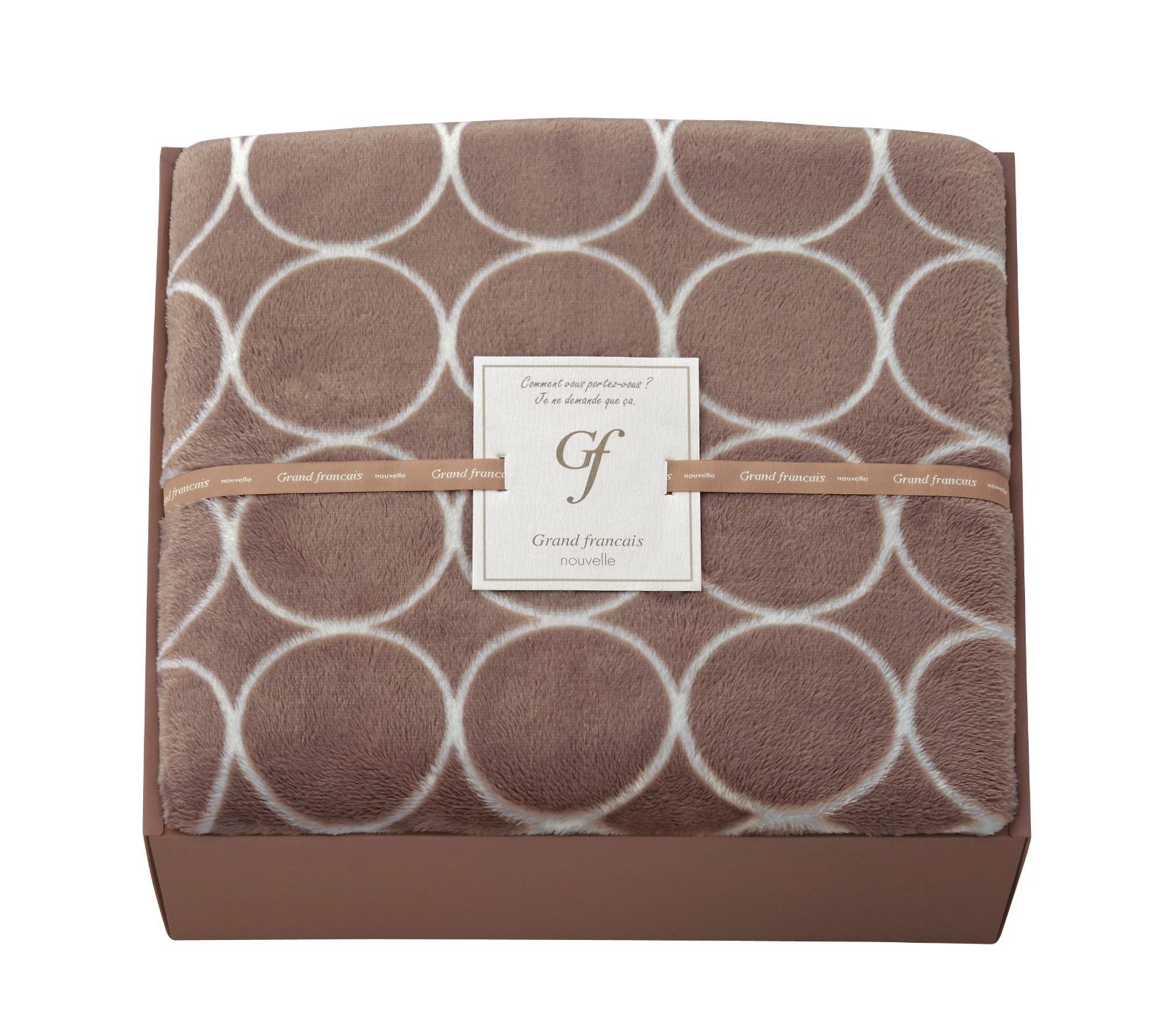 グランフランセヌーベル ハイソフトタッチマイヤー毛布