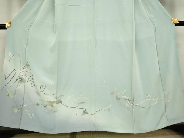 平和屋着物○本加賀友禅作家 松島由美 訪問着 ムシカリダンス 暈し染め