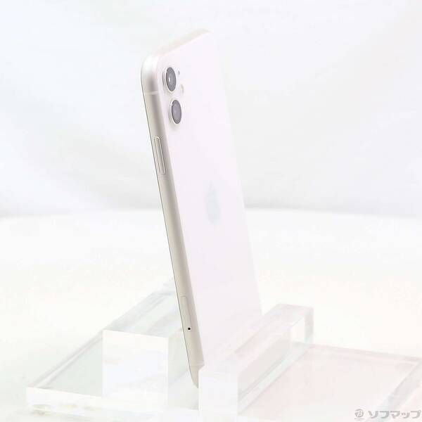 中古品〕 iPhone11 128GB ホワイト NWM22J／A SoftBank【258