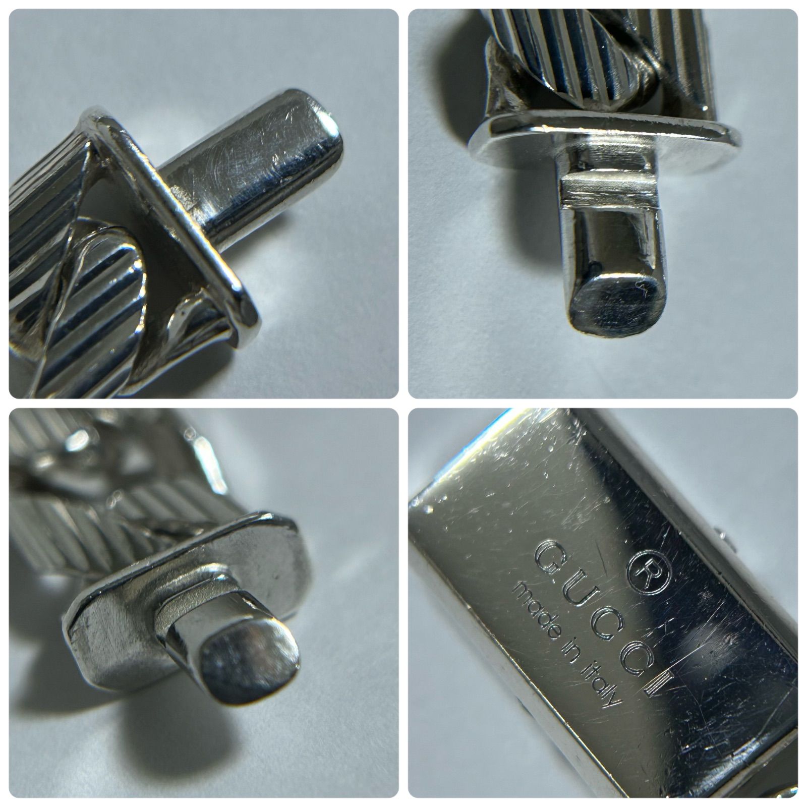 GUCCI 喜平 ブレスレット ストライプ #18 b506982085.jpg