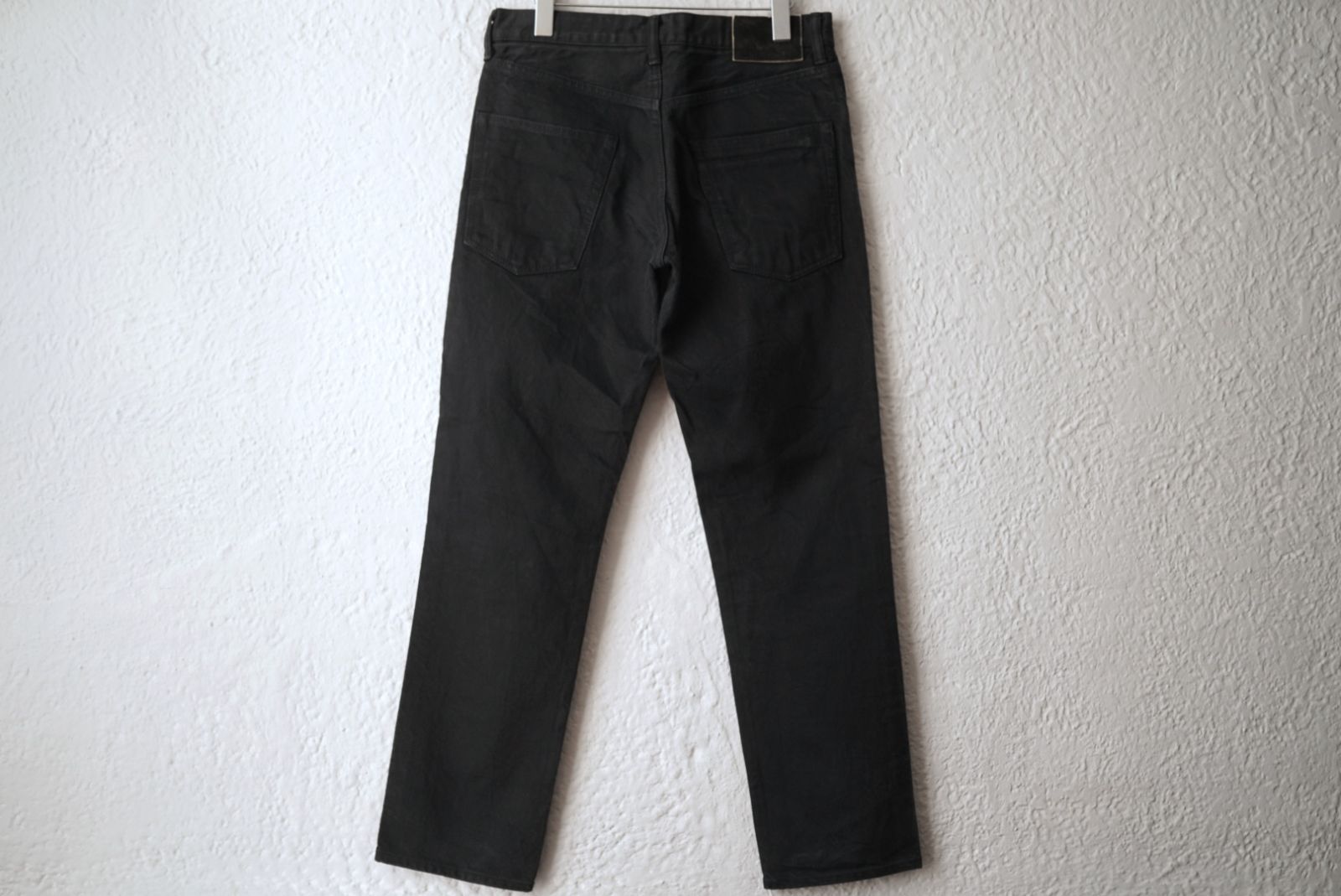 21AW SOCIAL SCULPTURE 03 CMYK BLK ブラックデニムパンツ / visvim
