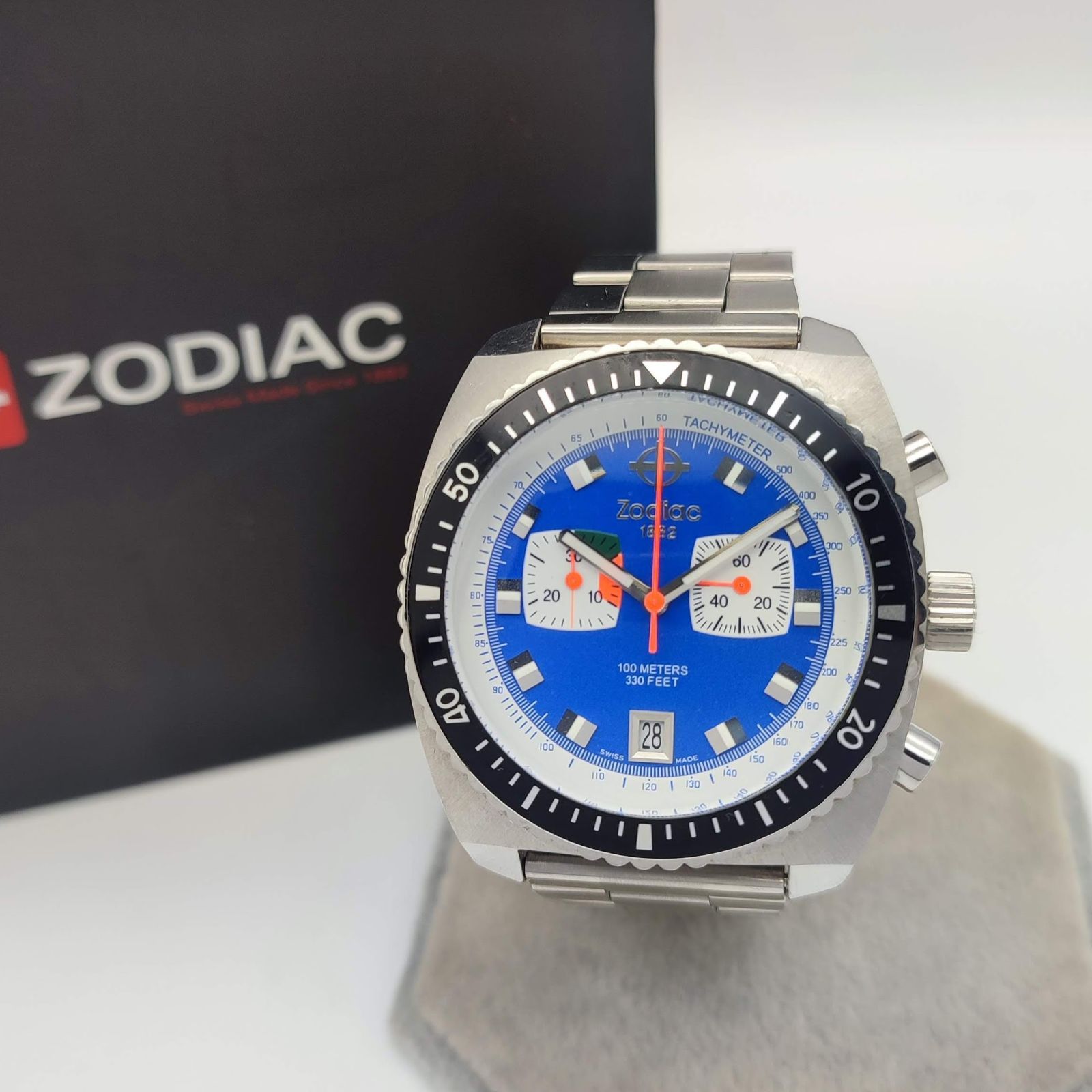 美品】Zodiac ゾディアック シードラゴン Z02213 クオーツ