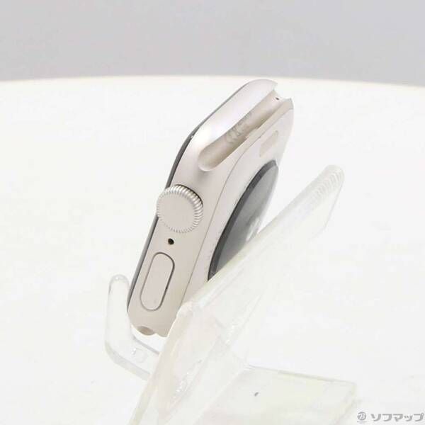 〔 品〕 Apple Watch SE 第2世代 GPS 40mm スターライトアルミニウムケース バンド無し 297