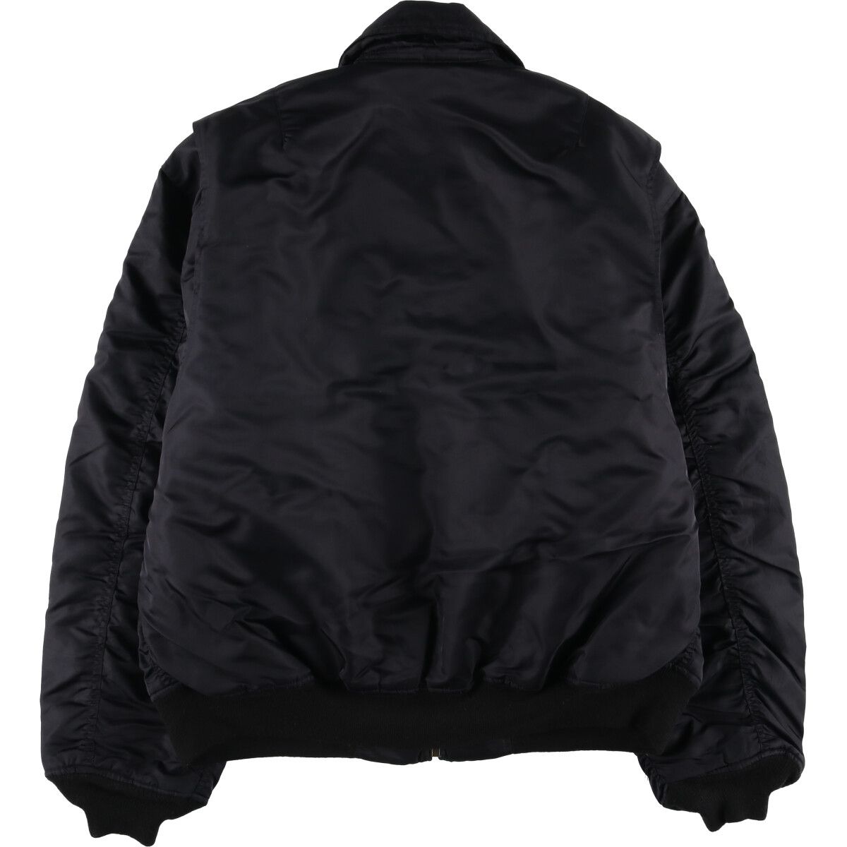 古着 民間品 デルタ DELTA MA-2タイプ 中綿入り ミリタリー フライト