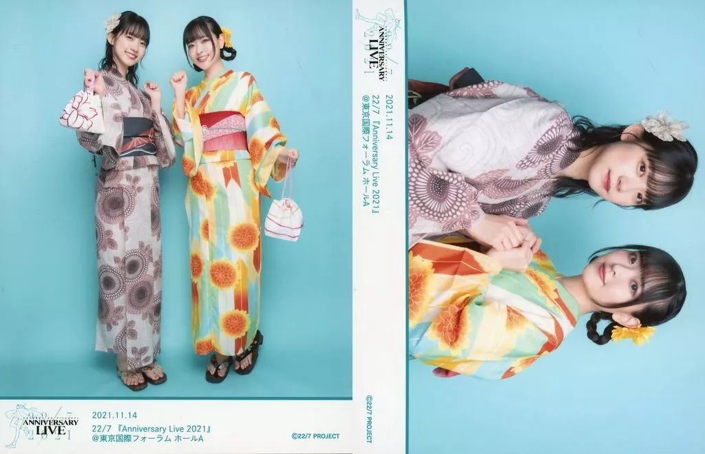 中古】生写真(女性) ◇22/7(ナナブンノニジュウニ)/天城サリー・倉岡水