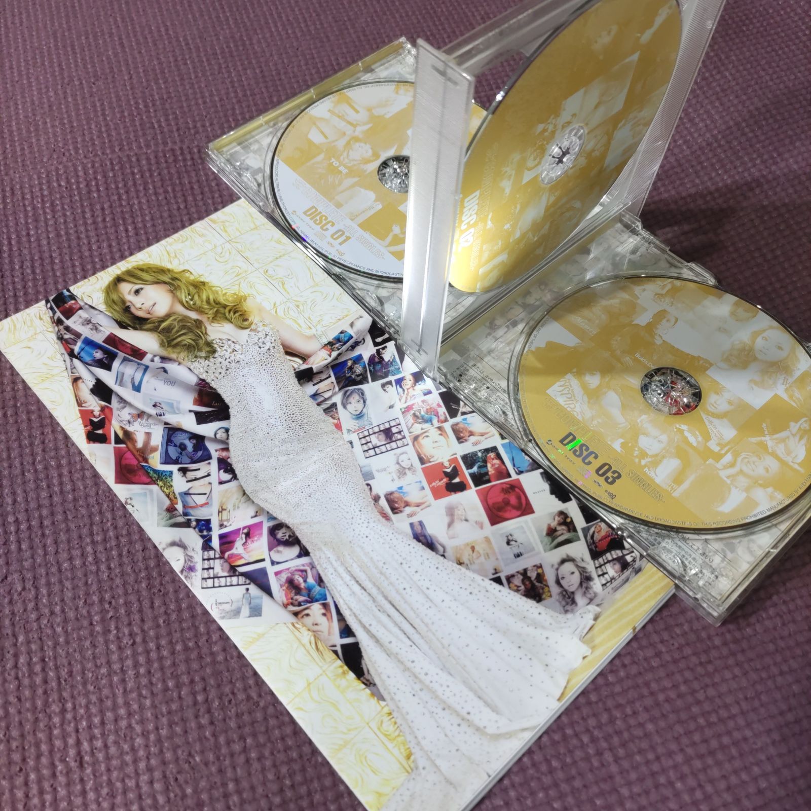 浜崎あゆみベストアルバム♓A COMPLETE ～ALL SINGLES～」 【3枚