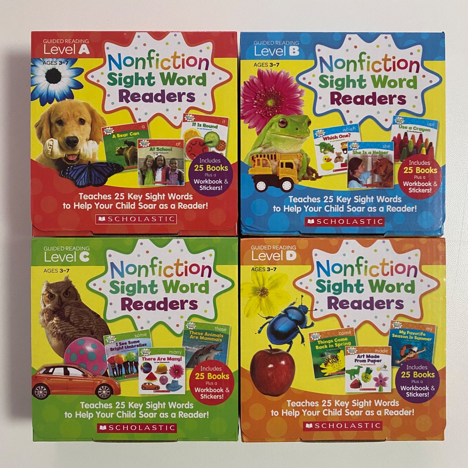 Nonfiction Sight Word Reader 100冊 Maiyapen対応 マイヤペン 多読 英語教材  ノンフィクションサイトワードリーダーズ - メルカリ