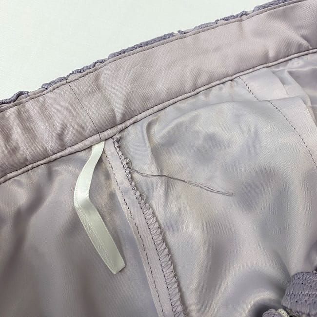 マーリエルカセット スカート パープル ec-20342 クリーニング済み  