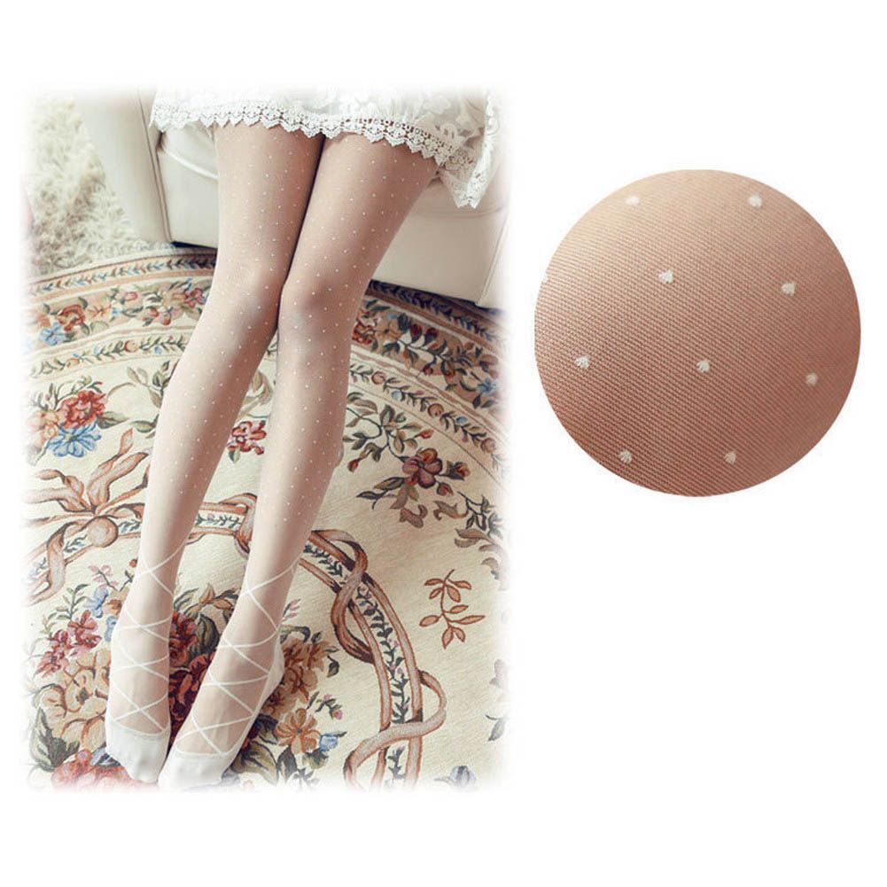 Nodress ホワイト　リボン　ストッキング　タイツ Amazon | shunxinersty網タイツパンスト女性中空レース網タイツ