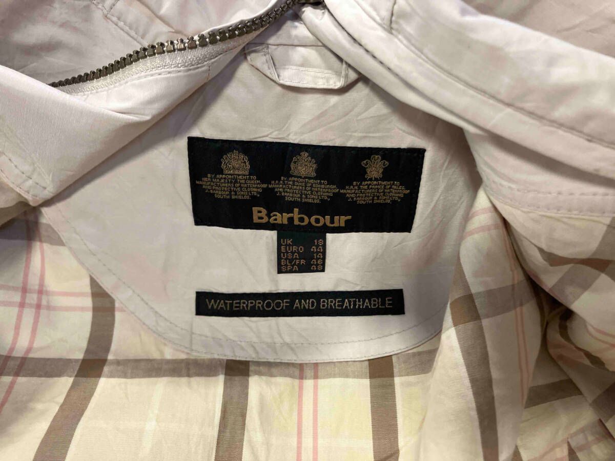 BARBOUR バブアー カバーオール アイボリー lwb004st31