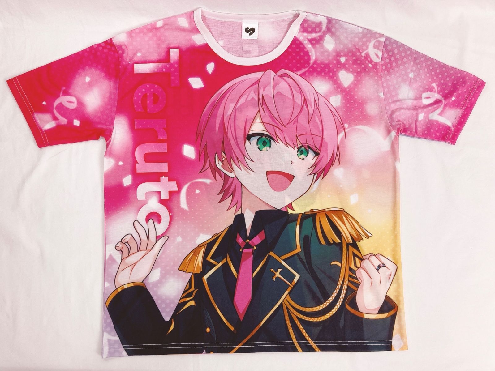 てるとくん(KnightX-騎士X-) フルグラフィックTシャツ STPR所属のてるとくん(騎士X - Knight X -)、誕生日の7月9日に