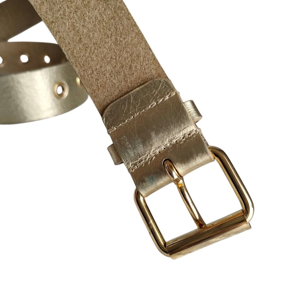 英国製 エムエイチエル マーガレットハウエル MHL レザーナローベルト