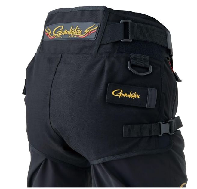 がまかつ CORDURA コーデュラ ヒップガードGM3726ブラック ハイバックカット