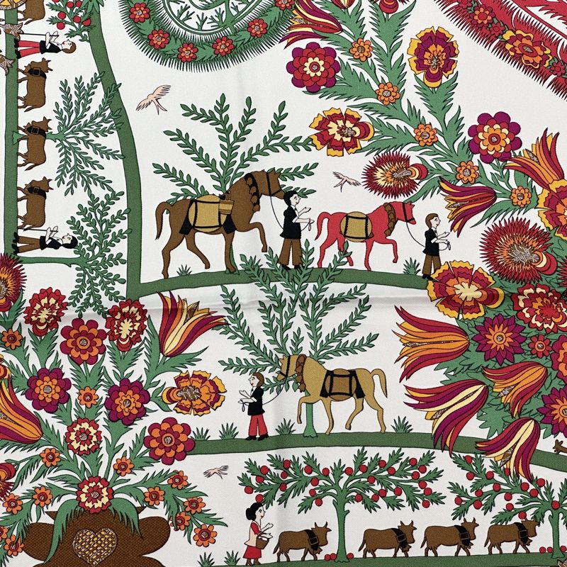 エルメス HERMES スカーフ カレ90 シルク Decoupages切り絵 Amazon.co.jp: エルメス カレ90 スカーフ 切り絵 Decoupages