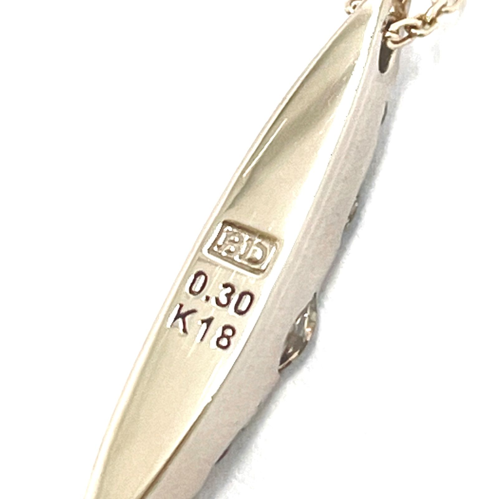専用JG31★高級 カシケイBEZELダイヤ0.65ct K18BG ネックレス Kashikey カシケイ ネイキッド K18 18金 ダイヤモンド